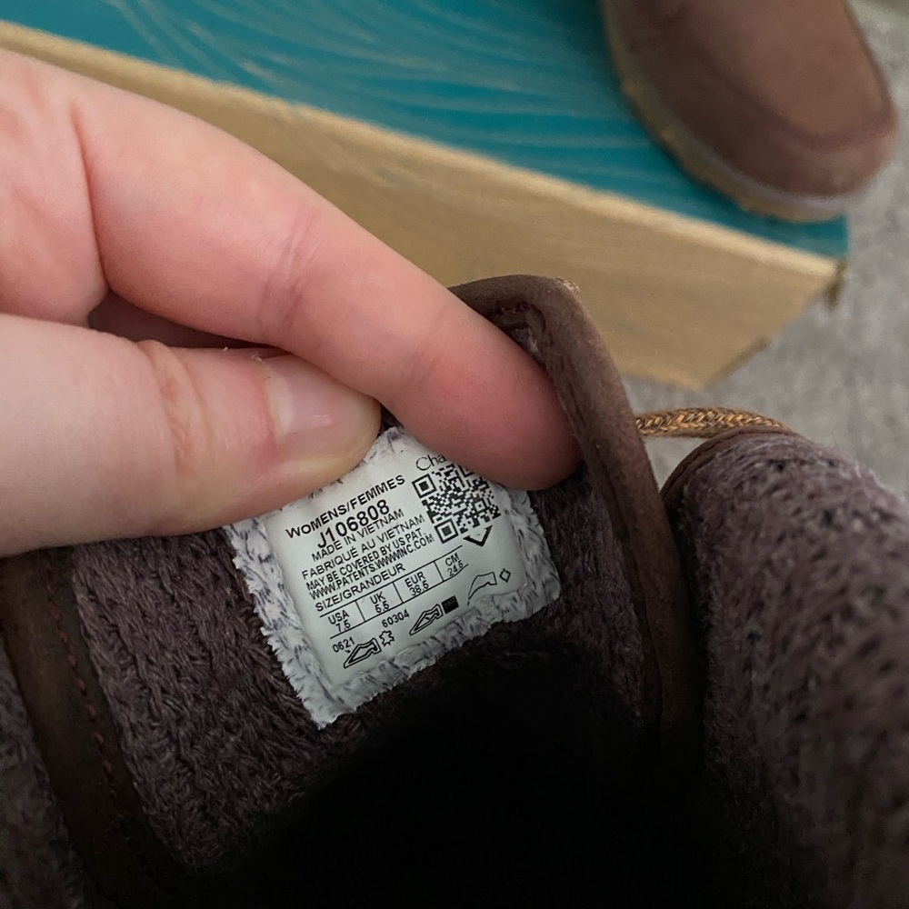 SOLD Womens Chaco Barbary Boots Mahogany Size 7.5‎ - Picture 4 of 7
